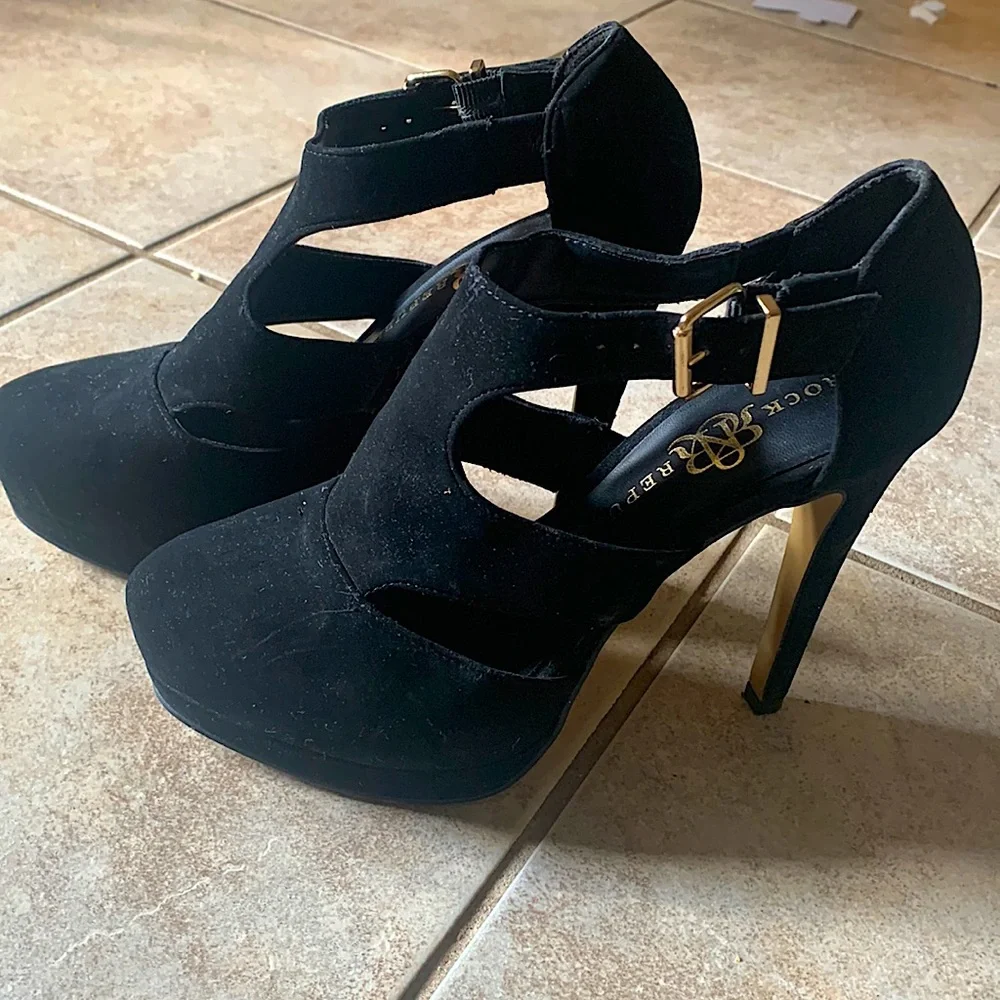 rock & republic black heels - Picture 1 of 4